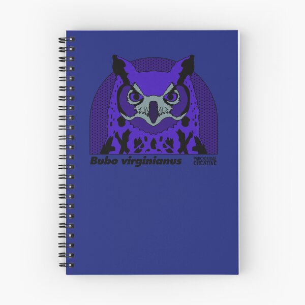 Item preview, Great horned owl designed and sold by Procyonidae Creative.