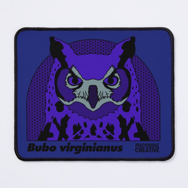 Item preview, Great horned owl designed and sold by Procyonidae Creative.