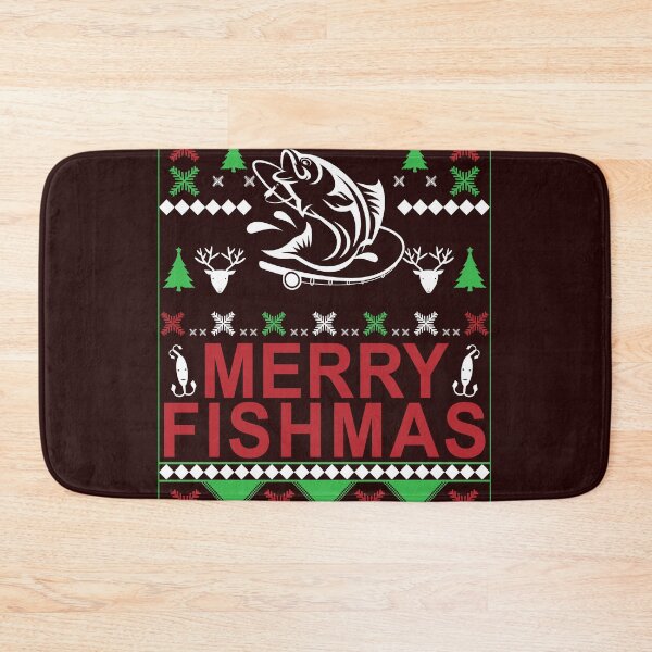 Item preview, Merry Fishmas Merry Christmas Fishing Lover designed and sold by SteffenLindner.
