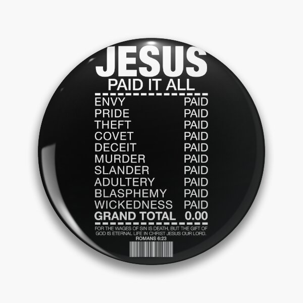 Item preview, Jesus Paid It All designed and sold by plushism.