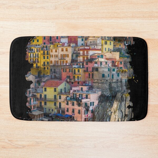 Item preview, Cinque Terre Watercolor Art designed and sold by Blok45.