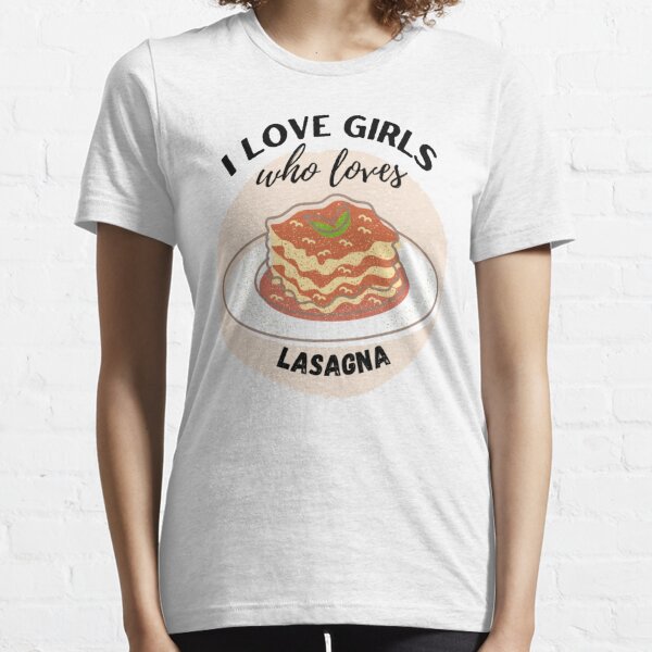 I love coeur lasagne femmes t-shirt