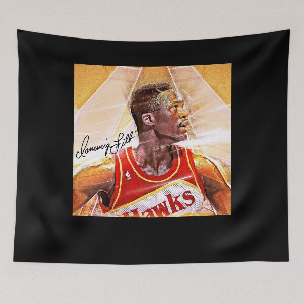 Item preview, Dominique Wilkins Basketball Signature Vintage Retro 80s 90s Rap Style Perfect Gift For Basketball Lovers designed and sold by AdalineFranecki.
