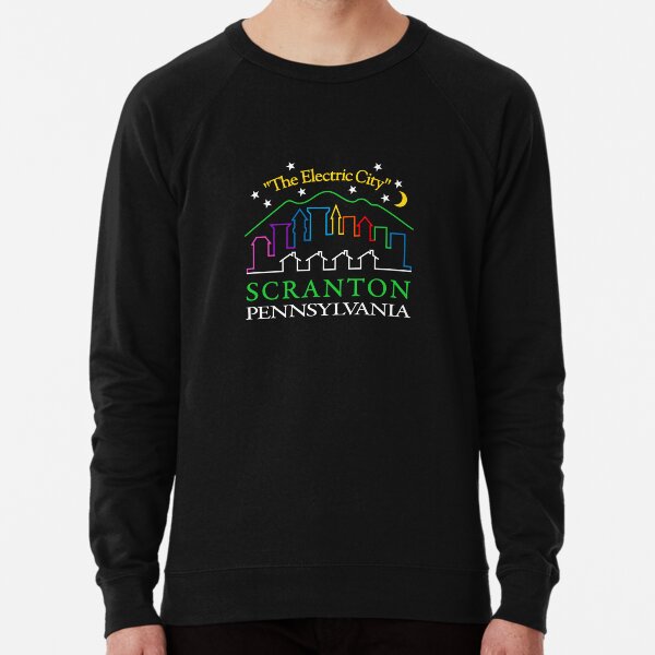 Lazy Scranton "La ciudad eléctrica" Sudadera ligera