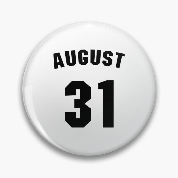 Item preview, Date of birth  31 August  birthday gift sport design designed and sold by Panya-Design.