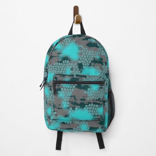 Item preview, Turquoise Camouflage designed and sold by Tshirtstory.