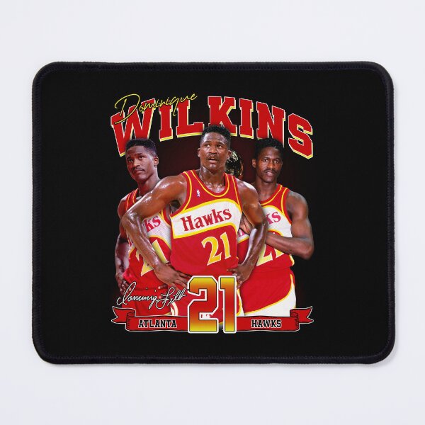 Item preview, Dominique Wilkins Basketball Signature Vintage Retro 80s 90s Rap Style Perfect Gift For Basketball Lovers designed and sold by AdalineFranecki.