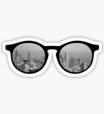 Pegatina Gafas de sol Chicago skyline