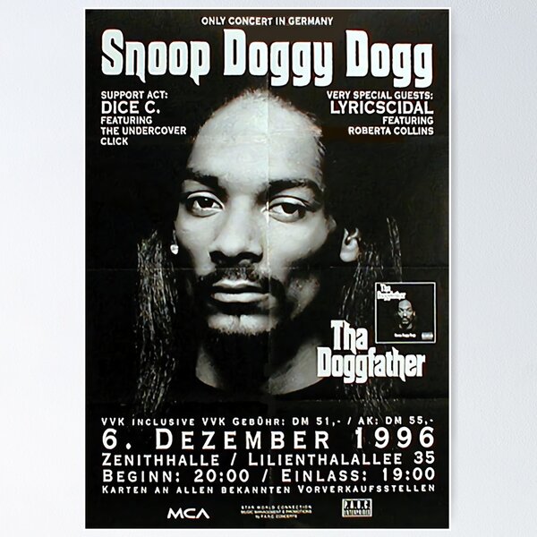 90s vintage poster「Snoop Dogg」 90s vintage poster「Snoop Dogg」