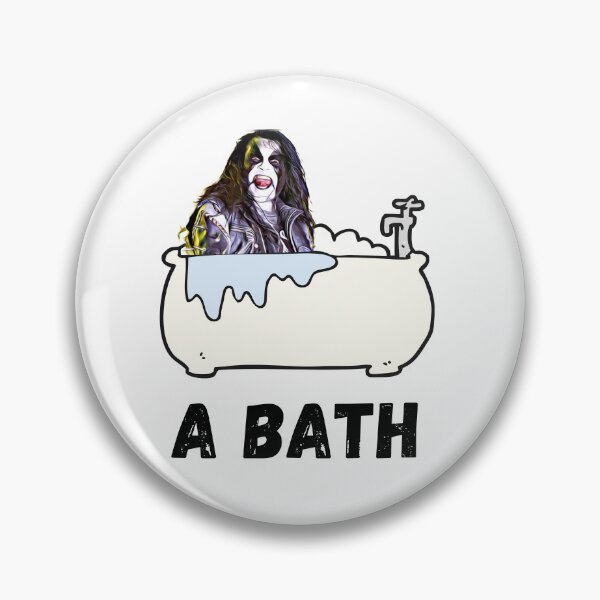 Item preview, A Bath - Abbath Black Metal meme designed and sold by MetalFisho.