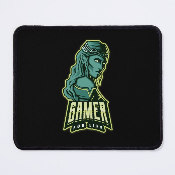 Item preview, Gamer for Life with Forest Maiden designed and sold by PRIVARSHU.