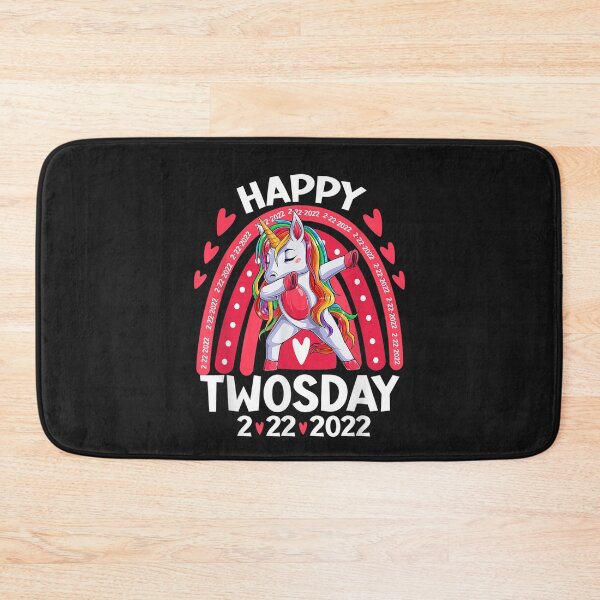 Item preview, Happy Twosday 2022 Unicorn Girl Rainbow Twos-Day 2_22_2022 T-Shirt designed and sold by Kellner-Platt.