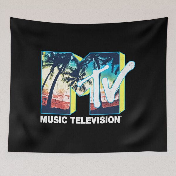 Item preview, MT Distressed Palm Tree Beach Logo designed and sold by atishaChristian.
