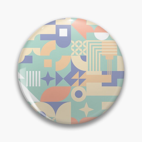 Item preview, Retro Pastel Neo Geo Pattern designed and sold by Happy Puppy Print On Demand.