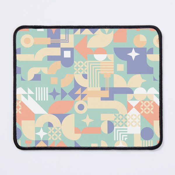 Item preview, Patrón Neo Geo Pastel Retro designed and sold by Happy Puppy Print On Demand.