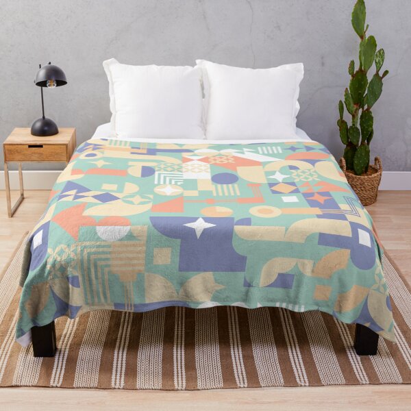 Item preview, Retro Pastel Neo Geo Pattern designed and sold by Happy Puppy Print On Demand.