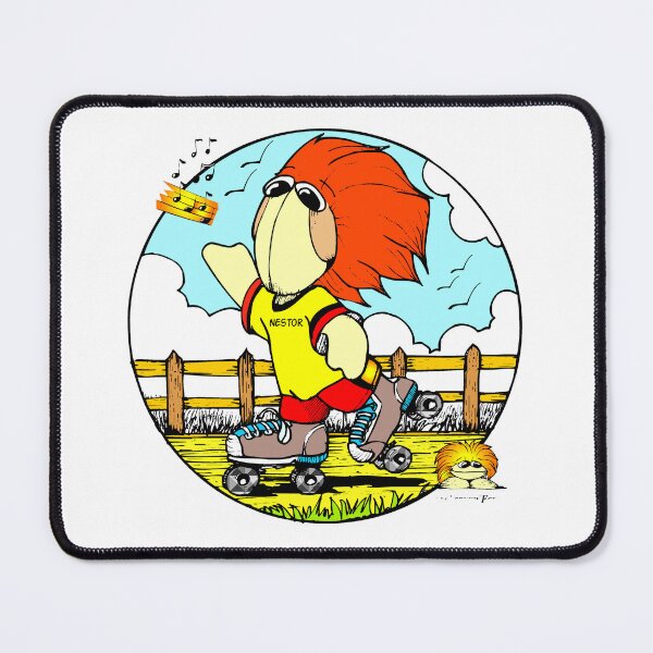 Item preview, Roller Skating Nestor - Clamkin Family Cartoon designed and sold by Bruce Ingrassia.