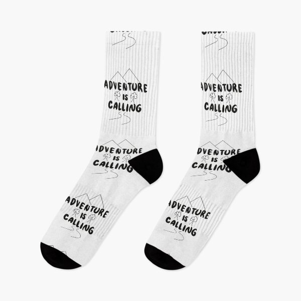 Item preview, Adventure Is Calling Black Print 2 designed and sold by lineartdesigns.
