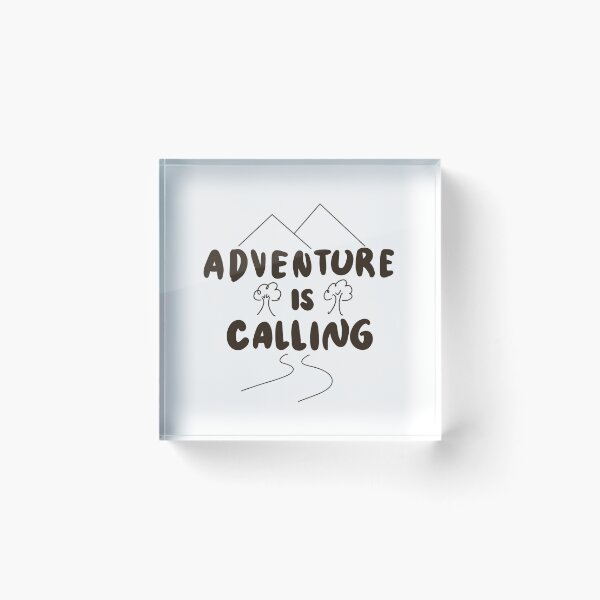 Item preview, Adventure Is Calling Brown Print 3 designed and sold by lineartdesigns.