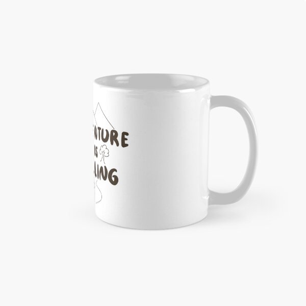 Artikelvorschau, Adventure Is Calling Brown Print 3 entworfen und verkauft von lineartdesigns.