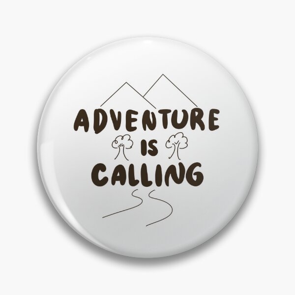 Item preview, Adventure Is Calling Brown Print 3 designed and sold by lineartdesigns.