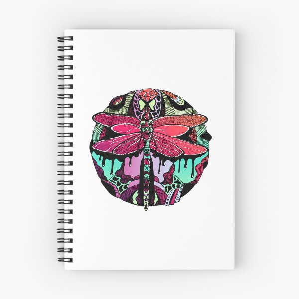 Item preview, Blue Red Blend Circle of the Dragonfly  designed and sold by nmarfee4.
