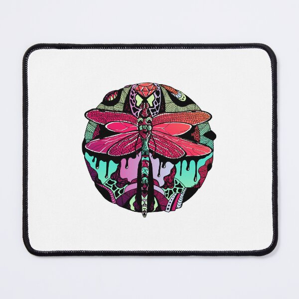 Item preview, Blue Red Blend Circle of the Dragonfly designed and sold by nmarfee4.