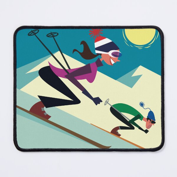 Item preview, Alpe D'Huez ski poster designed and sold by GAGodel.