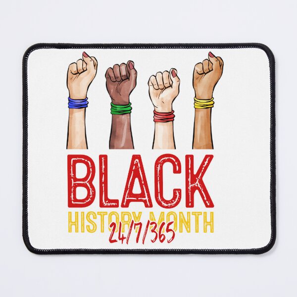 Item preview, Black History Month 24/7/365 Black Power Fist designed and sold by Meggie179.