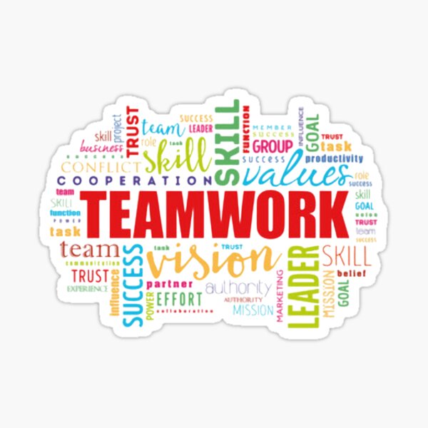 a-lot-of-words-related-to-team-work-sticker-for-sale-by-soufab