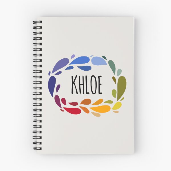 Artikelvorschau, Khloe Name Niedliches buntes Geschenk mit dem Namen Khloe entworfen und verkauft von kindxinn.