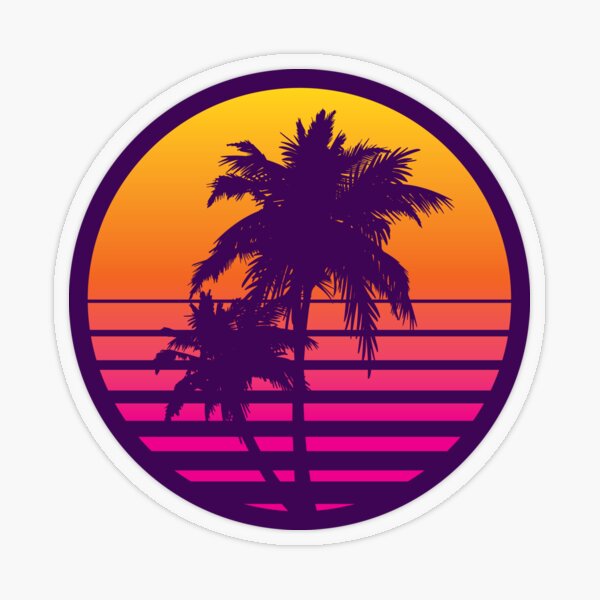Item preview, Synthwave Sunset designed and sold by avperth.