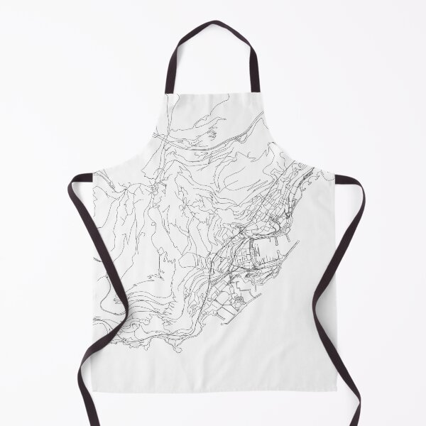 Item preview, Monaco White Map designed and sold by multiplicitymap.