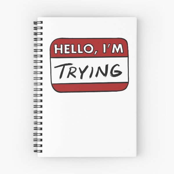 Item preview, Hello I'm Trying designed and sold by young85.