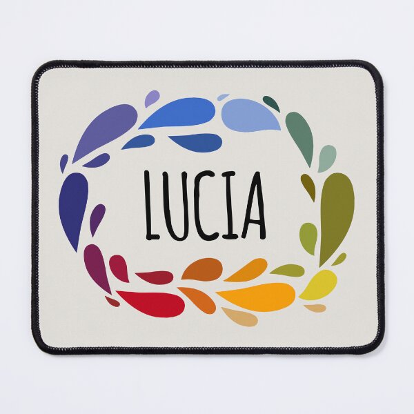 Item preview, Lucia Name Cute Colorful Gift Named Lucia designed and sold by kindxinn.
