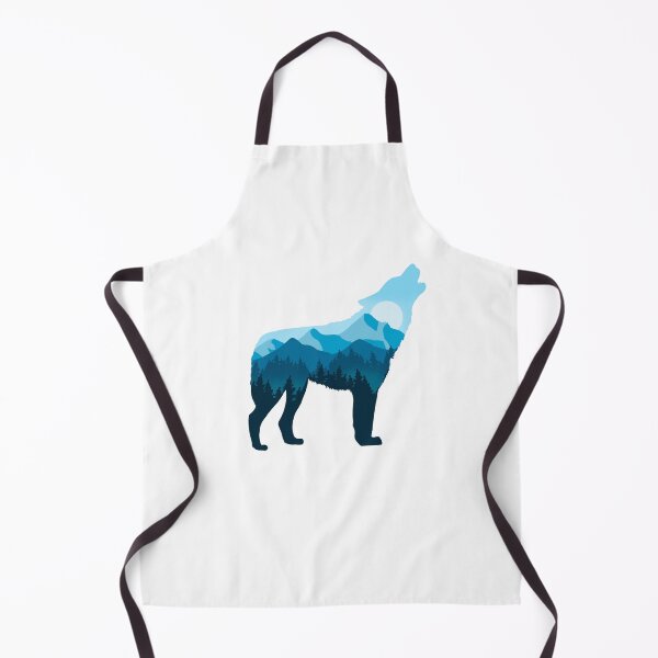 Item preview, Wolf silhouette and landscape designed and sold by landscapeworlds.