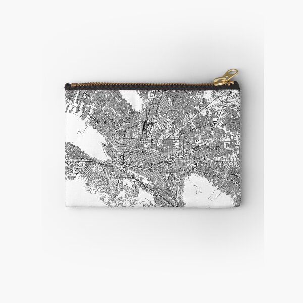 Item preview, Monterrey White Map designed and sold by multiplicitymap.