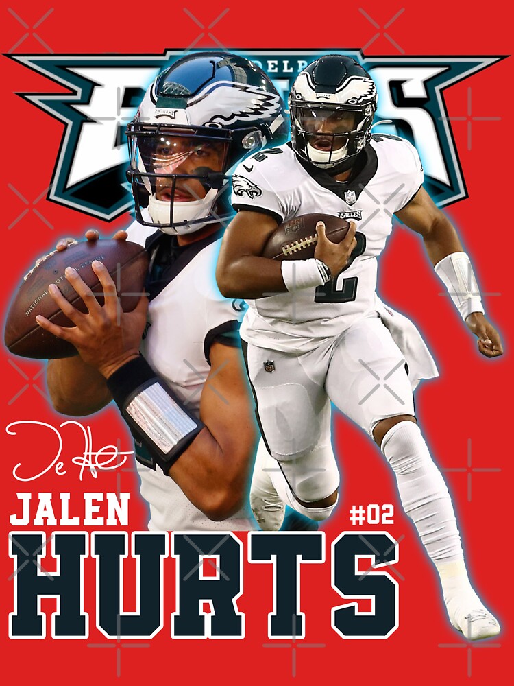 Jalen Hurts Philadelphia Eagles 90s Bootleg Retro TShirt For NFL Fans -  Bring Your Ideas, Thoughts And Imaginations Into Reality Today