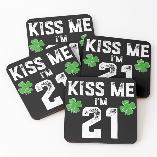 Item preview, Kiss Me I'm 21 St Pattys Day Birthday designed and sold by dorisnnadiri.
