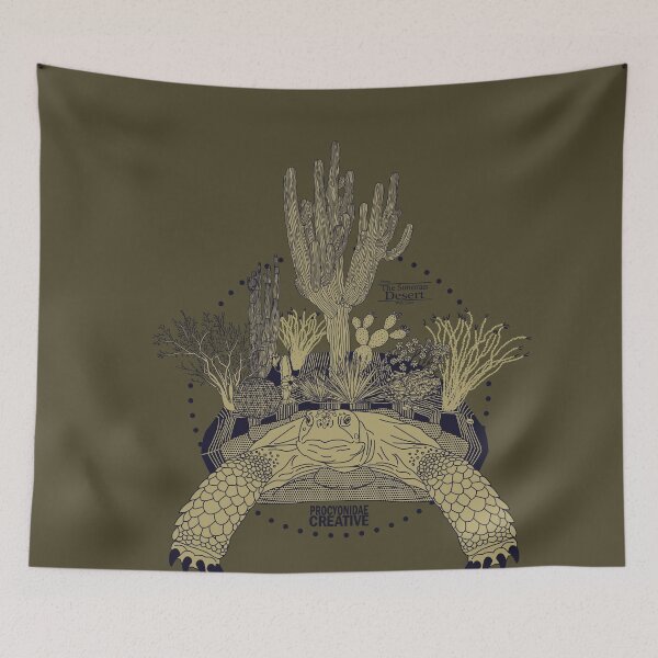 Item preview, Sonoran Desert Tortoise designed and sold by Procyonidae Creative.