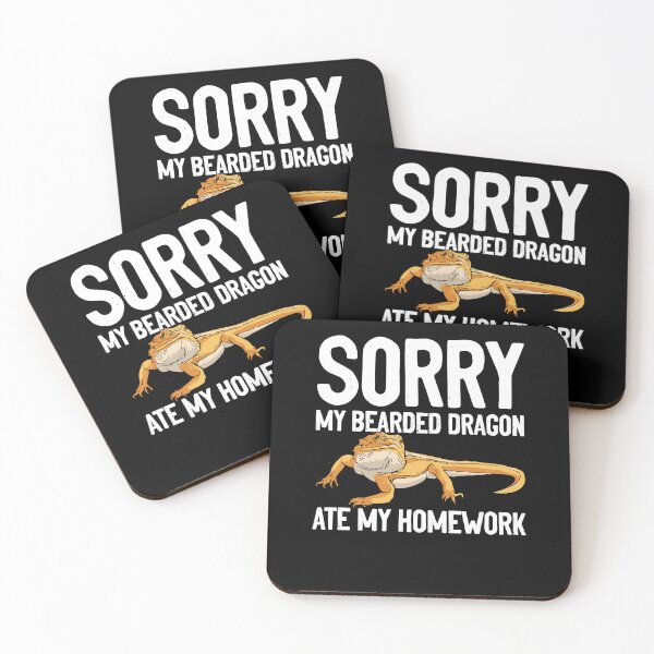 Item preview, Sorry My Bearded Dragon Ate My Homework Funny Humor designed and sold by Nessshirts.