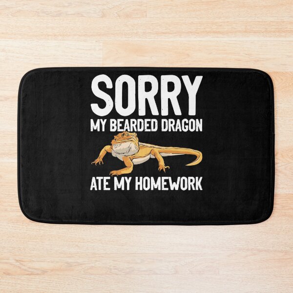 Item preview, Sorry My Bearded Dragon Ate My Homework Funny Humor designed and sold by Nessshirts.
