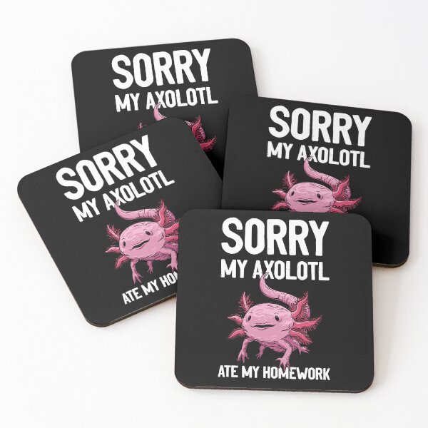 Item preview, Funny Homework Assignment Humor For A Student Axolotl Lover designed and sold by Nessshirts.