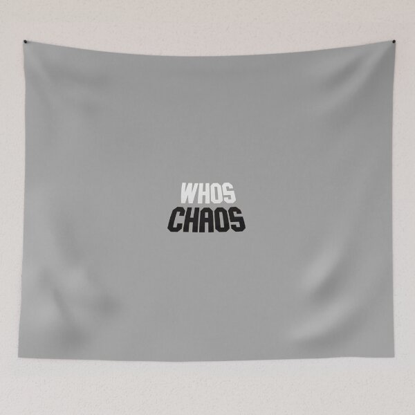 Item preview, Whos Chaos Logo designed and sold by CMartin19.