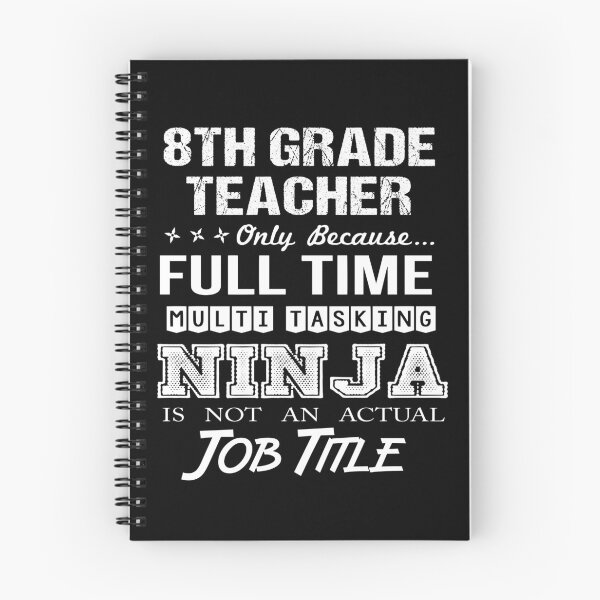 Item preview, 8Th Grade Teacher T Shirt - Ninja Job Gift Item Tee designed and sold by ritterdick.