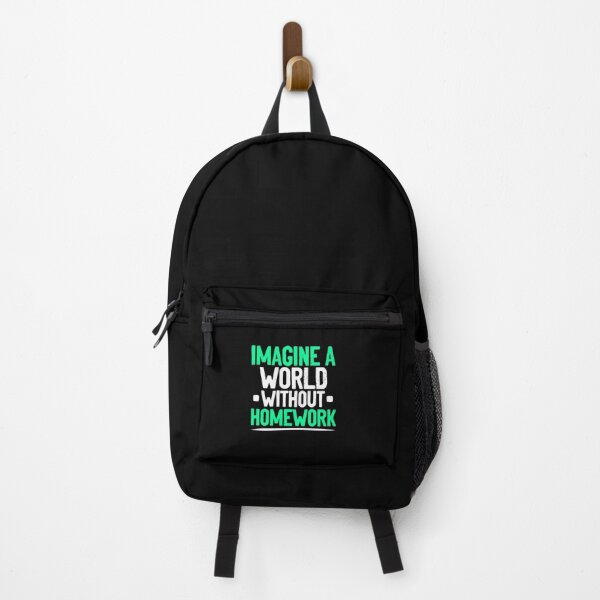 Item preview, Imagine A World Funny Homework Sarcasm For A Student designed and sold by Nessshirts.