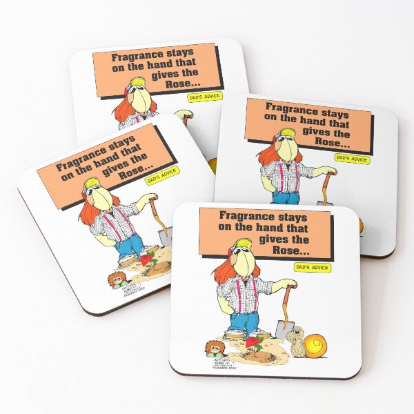 Item preview, Dad's Advice - Fragrance Stays on the Hand -Clamkin Family Cartoon designed and sold by Bruce Ingrassia.