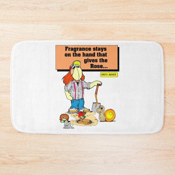 Item preview, Dad's Advice - Fragrance Stays on the Hand -Clamkin Family Cartoon designed and sold by Bruce Ingrassia.