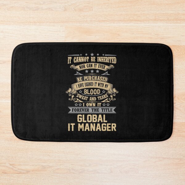 Item preview, Global It Manager T Shirt - Forever The Title Job Gift Item Tee designed and sold by celiagomez456.