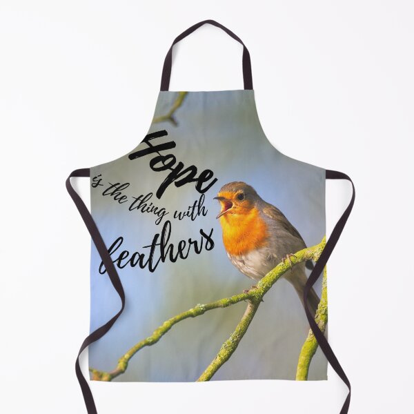 Item preview, Hope is the thing with feathers - Emily Dickson Quote designed and sold by avocadissimo.